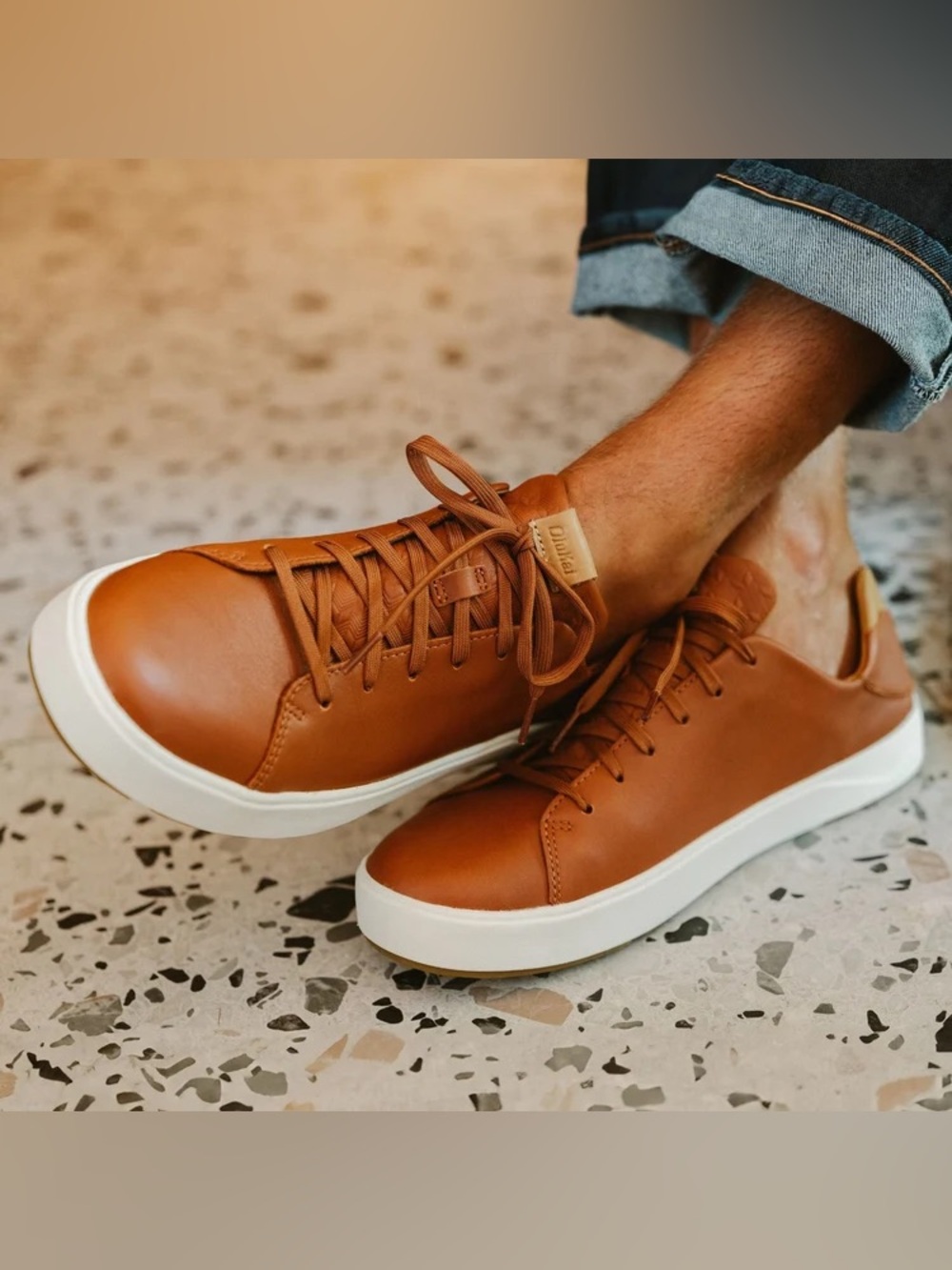 OluKai Men's Lae'ahi Li ‘Ili Sneakers Sz 11.5